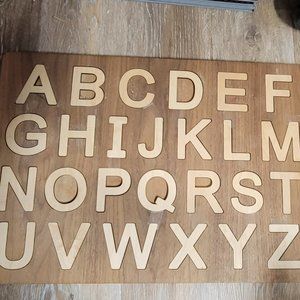 SMILING TREE TOYS - ABC Alphabet Puzzle - (PRE-OWNED)